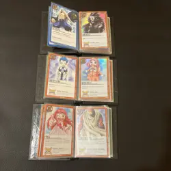 Three (3) Zatch Bell! The Card Battle Black Spell Book Binders With Cards - Image 5