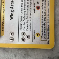 Pidgeot 24/64 - Jungle Set - Rare Non-Holo Pokemon Card - LP WOTC - Image 5