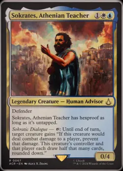 MTG - Assassin’s Creed - Sokrates, Athenian Teacher - Regular - Image 1