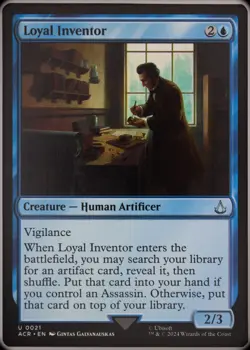 MTG - Assassin’s Creed - Loyal Inventor - Regular - Image 1