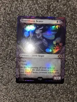 Bitterbloom Bearer (Showcase) Lorwyn Eclipsed Foil NM. - Image 2