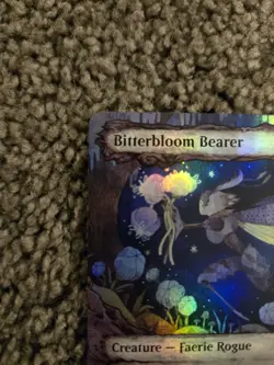 Bitterbloom Bearer (Showcase) Lorwyn Eclipsed Foil NM. - Image 3