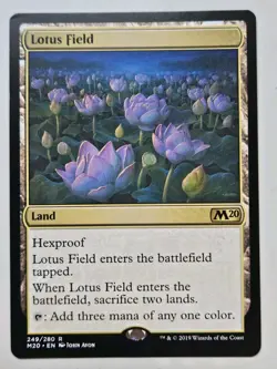 MTG - Lotus Field - Core Set 2020 - M20 249/280 - Rare - NM - Image 1