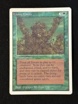 MTG - Living Lands - Unlimited 2nd Edition - 1x MP (Magic: The Gathering) - Image 1