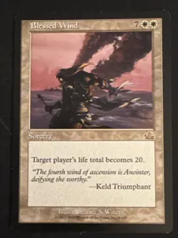 1x Blessed Wind (4) Prophecy LP MTG Magic the Gathering x1 MKE - Image 1