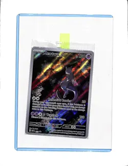 2023 Pokemon Scarlet & Violet Mewtwo Sealed Pack Black Star Promo BSP #052 (d) - Image 1