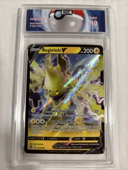 2022 Pokemon Regieleki V #57 HGC 10 (sb4) - Image 1