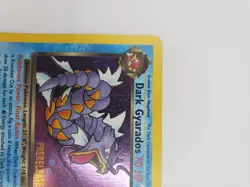 Dark Gyarados 8/82 PRERELEASE Stamp Holo Rare Team Rocket WOTC Pokemon Card - Image 3