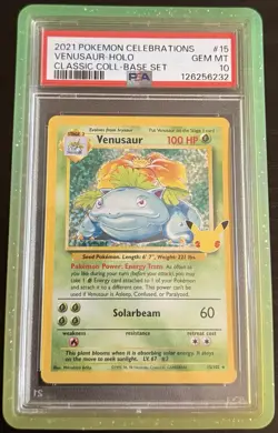 Pokemon Celebrations Venusaur Charizard Blastoise PSA 10 Sequential - Image 2