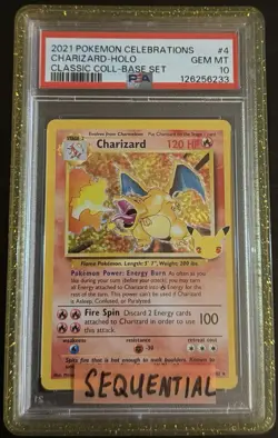 Pokemon Celebrations Venusaur Charizard Blastoise PSA 10 Sequential - Image 3