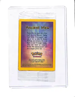 2000 WOTC Pokemon Ancient Mew The Movie Sealed Promo Pack (h) - Image 1