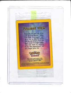 2000 WOTC Pokemon Ancient Mew The Movie Sealed Promo Pack (g) - Image 1