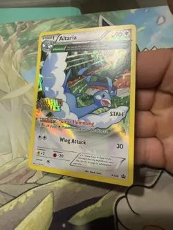 *CLEAN* Pokemon XY Roaring Skies Altaria XY46 Stamped Staff Pre-Release Promo - Image 4