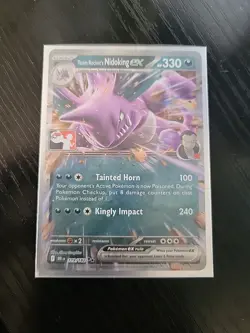 Team Rocket's Nidoking ex 119/182 Prize Pack Series 8 Promo Pokemon 119 - Image 1