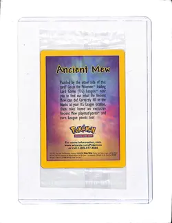 2000 WOTC Pokemon Ancient Mew The Movie Sealed Promo Pack (a) - Image 1