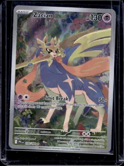 2025 Pokemon Phantasmal Flames Zacian Illustration Rare #100/094 - Image 1