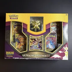 Pokemon TCG Dragon Majesty Ultra Necrozma GX Figure Collection Box - Image 1