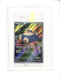 2023 Pokemon Scarlet & Violet Snorlax Sealed Pack Black Star Promo BSP #051 (b) - Image 1