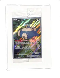2023 Pokemon Scarlet & Violet Snorlax Sealed Pack Black Star Promo BSP #051 (a) - Image 1