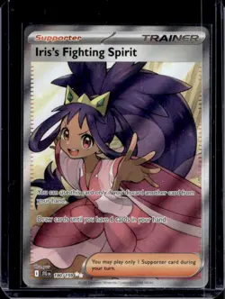 2025 Pokemon Journey Together Iris's Fighting Spirit #180/159 - Image 1
