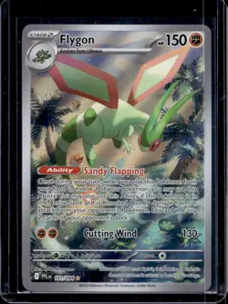 2025 Pokemon Phantasmal Flames Flygon Illustration Rare #101/094 - Image 1