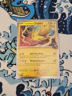 Pokemon Team Rocket's Zapdos Destined Rivals Sealed Gamestop Promo - Image 1