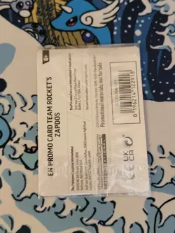 Pokemon Team Rocket's Zapdos Destined Rivals Sealed Gamestop Promo - Image 2