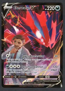Pokemon Eternatus V SWSH11: Lost Origin Trainer Gallery #TG21/TG30 NM - Image 1
