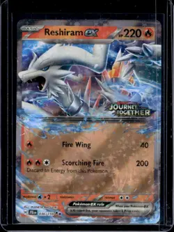 2025 Pokemon Journey Together Reshiram ex #030/159 - Image 1