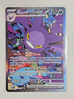 Pokemon TCG Team Rockets Crobat EX Destined Rivals #234/182 SIR - Image 1