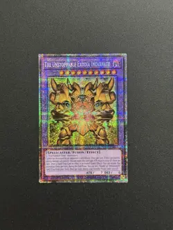 2025 YUGIOH MP25 1ST ED STARLIGHT RARE UNSTOPPABLE EXODIA INCARNATE NM - Image 1