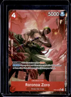 One Piece Card Game Starter Deck EX: Gear 5 Roronoa Zoro #ST21-015 - Image 1