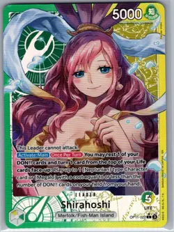 Shirahoshi (Alt Art) OP11-022 English A Fist Divine Speed - One Piece Card - NM - Image 1