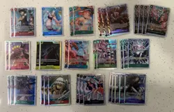 One Piece Azure Sea's Seven - OP14 SUPER RARE SR - LOT OF 37 NM - Image 1