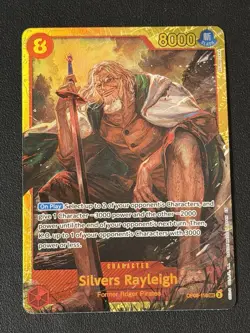 One Piece TCG Silvers Rayleigh OP08-118 NM - Two Legends - English - Image 1