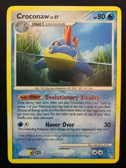 CROCONAW - 44/123 - MYSTERIOUS TREASURES - POKEMON CARD - LP - Image 1