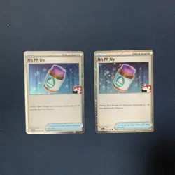Pokemon N's PP Up 153/159 Prize Pack Series Cards Cosmo Holo Pack Fresh - NM - Image 5