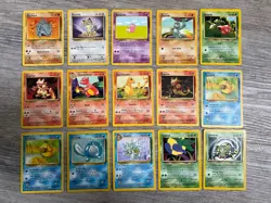 Vintage Pokemon cards Lot of 15 - Image 1