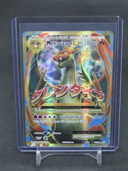 2016 Pokemon M Charizard EX Full Art Holo Ultra Rare Card 101/108 Evolutions MH4 - Image 1