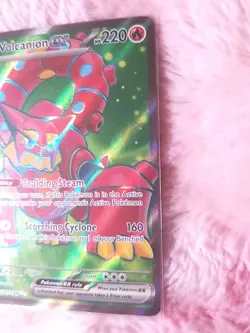 Pokemon TCG Volcanion EX Holo Ultra Rare Card 171/159 Sv09: Journey Together - Image 3