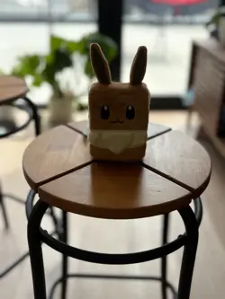 Pokemon Center Prismatic Plush Deck Case Eevee TCG Official Card Holder - Image 3