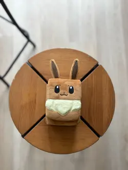 Pokemon Center Prismatic Plush Deck Case Eevee TCG Official Card Holder - Image 4