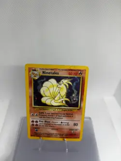 Pokemon TCG Ninetales Base Set Holo Unlimited Rare Card 12/102 LP Condition - Image 2