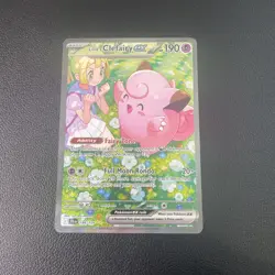 Lillies Clefairy EX Full Art Card 184/159 Journey Together NM PACK FRESH - Image 1