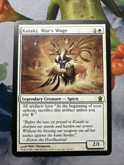 1x Kataki, War’s Wage- NM- Saviors of Kamigawa- mtg Magic the Gathering Card - Image 1