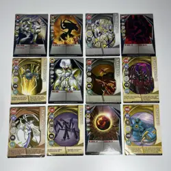 Bakugan Cards (LOT 12) Vintage Magnetic Ability Cards Battle Brawlers + - Image 1