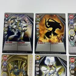 Bakugan Cards (LOT 12) Vintage Magnetic Ability Cards Battle Brawlers + - Image 2