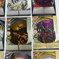 Bakugan Cards (LOT 12) Vintage Magnetic Ability Cards Battle Brawlers + - Image 4