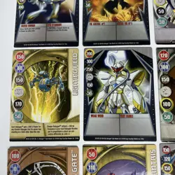 Bakugan Cards (LOT 12) Vintage Magnetic Ability Cards Battle Brawlers + - Image 5