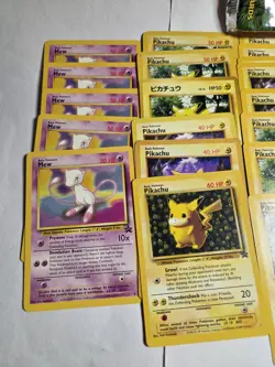 Pokemon Mew Promos, Pikachu Lot And Jungle Base Lot - 40 Cards - Great Condition - Image 2